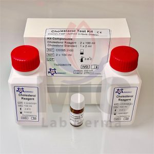 CHOLESTEROL TEST determination of Cholesterol in serum & plasma R1; 2*100 ML 200 TEST