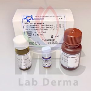LDL CHOLESTEROL DIRECT KIT determination of LDL cholesterol in serum R1;30 ML R2;10 ML 50 TEST
